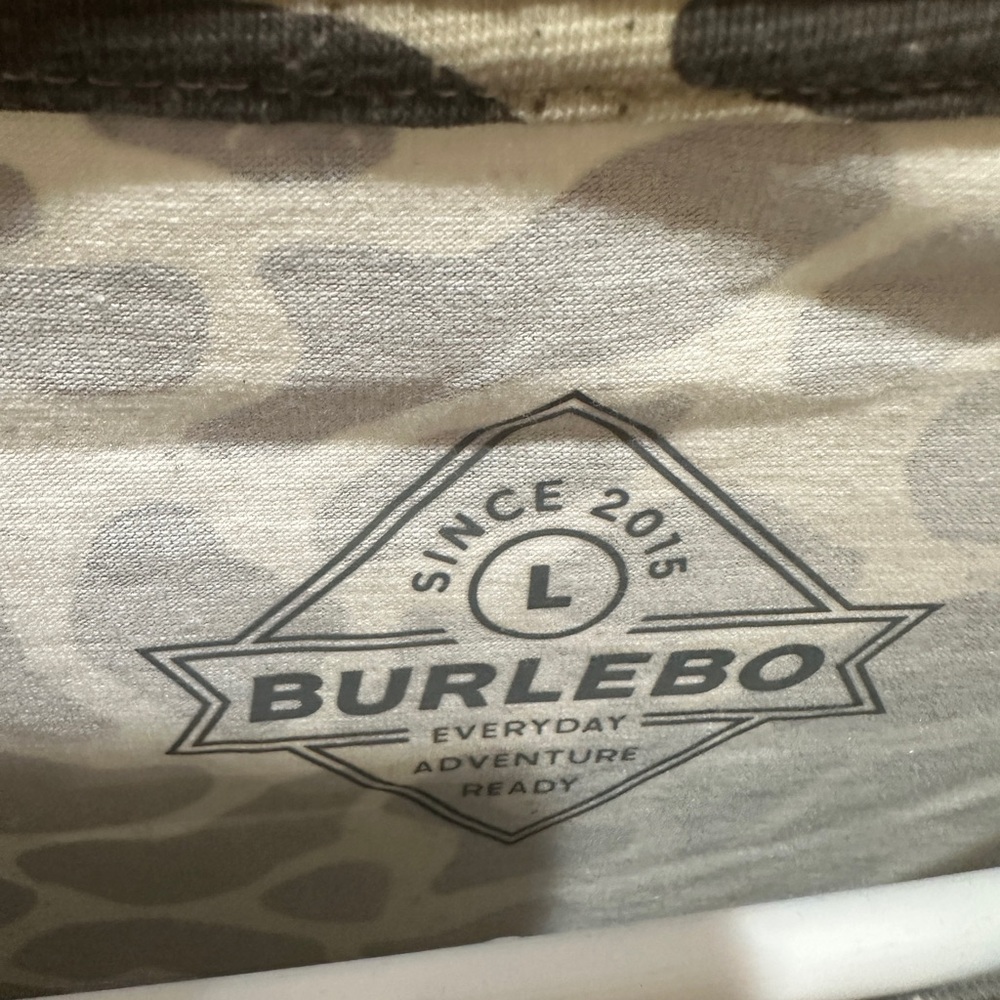 BURLEBO Mens NWT Classic Camo Tee Size Large - Picture 3 of 4